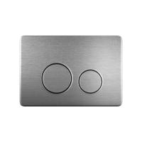 Купить Клавиша смыва для подвесного унитаза "UNISTEEL" 010 универс. (нержав.) (1/20) "IDDIS" UNS10S0I77