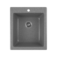 Купить Мойка для кухни врезная искусств. камень GRS-17-309 415*490 мм темно-серая (1) "GREENSTONE"