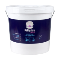 Краска акрил. для наруж./внутр. работ моющаяся белоснежная 25 кг (1) "PELLIGRINA PAINT"
