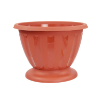 Купить Вазон для цветов "Пальмира" 10 л  D 330 мм (коричнев.) (1/10) "Альтернатива" м1563