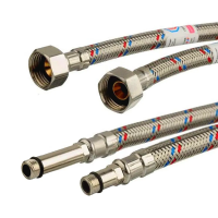 Купить Подводка гибкая для смесителей (латунь) 150 см (комплект 2 шт.) (1/30) "ELKA"