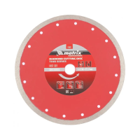 Купить Круг отрезной алмазный тонкий "PROFESSIONAL" 230 х 22,2 мм (влажная резка) (1/25) "MATRIX"