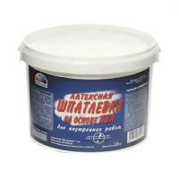 Шпаклевка латексная  на основе пва   3,5 кг (1) 