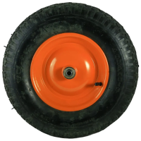 Купить Колесо для тачки D=400 мм, подшипник D=16 мм (4.00-8/16) (1/5)