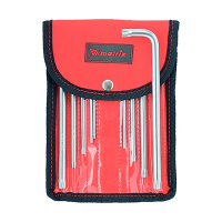 Купить Ключи шестигранные "TAMPER TORX" T10-T50 удлиненные, в чехле (набор 9 шт.) (1/36) "MATRIX"