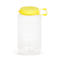 Купить Банка пэт 3 л с крышкой и съемной ручкой (1/10) "Альтернатива" м493