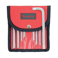 Купить Ключи имбусовые TORX -TORX TAMPER набор 9 шт. T10-T50 в чехле (1/48) "MATRIX"