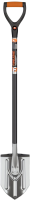 Купить Лопата штыковая нерж с ал. черенком Finland 0737