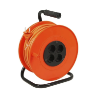 Купить Удлинитель на катушке 4 розетки 50 м пвс 2*0,75 мм (1/2) ух10-004 50 м