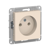 Купить Розетка "ATLASDESIGN" 1 местн. (механизм) 16а, бежевый (1/20/160) "SCHNEIDER"