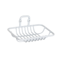 Купить Мыльница "COLORS" металл/пласт. (белый) (1/90) "SWENSA" SWR-19005-05