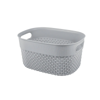Купить Корзина универс. "OSLO" 234*173*121 мм 3 л (серый шторм) (1/10) "PLAST TEAM" PT1350сш-10