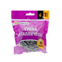 Купить Мочалка для посуды нержав. спираль (1/100) "PATERRA" 406-147