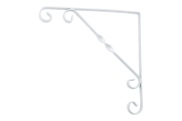Купить Кронштейн декоративный 100х100 белый СИБРТЕХ 94049