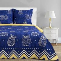 Купить Постельное белье "Этель" ушастые совы евро (бязь) (1) 3988366