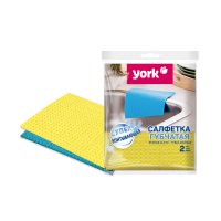 Купить Салфетка губчатая упак. 2 шт. (1/30) "YORK"