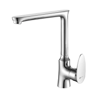 Купить Смеситель для кухни "NERO"  LM0205C  высокий повортный излив (1/12) "LEMARK"