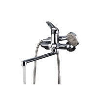 Купить Смеситель для ванн R22102 длинный поворотн. излив, хром (1/10) "FRUD"