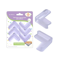 Купить Накладки для мебели на угол самокл. прозрачные, упак. 6 шт. (1/12/144) "Мультидом" MS45-21