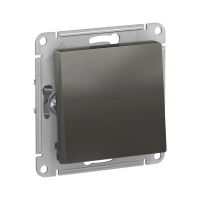 Купить Переключатель "ATLASDESIGN" 1 кл. (механизм) 10а, стальной (1/5/20) "SCHNEIDER"