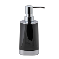 Купить Дозатор для жидкого мыла "GLOSS" пласт. (черный) (1/12) "SWENSA" SWP-1901BLK-01