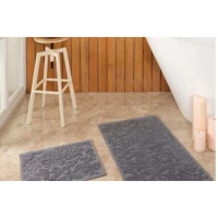 Купить Коврик-половичок "PAMUKLU" 60*100 см с рисунком (серый) (1/12) "L'CADESI" MV7246