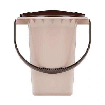 Купить Ведро-туалет 18 л (бежевый)  (1/10) "Альтернатива" м1525