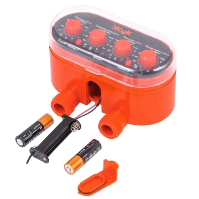 Купить Таймер для полива "Жук" электронный тэ-21 двухканальный (1/5)