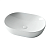 Купить Раковина накладная "ELEMENT" 600*415*135 мм овальная, белая "CERAMICA NOVA" CN5009