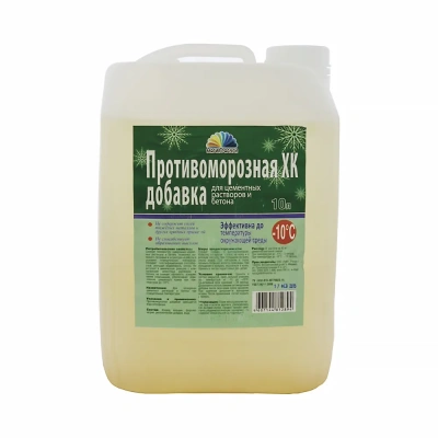Купить Антиморозная добавка для растворов и бетона (хлорид кальция) 10 л (1/60) "Магия радуги"