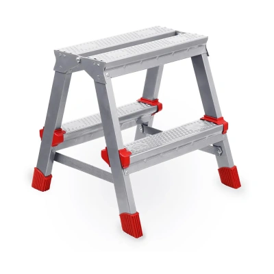 Купить Стремянка двухсторонняя "HAUSHALT" нндс2  2 ступени (1) "Ника"