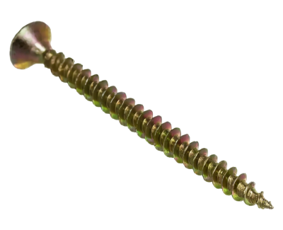 Купить Шуруп по дереву желтый 4,0х50