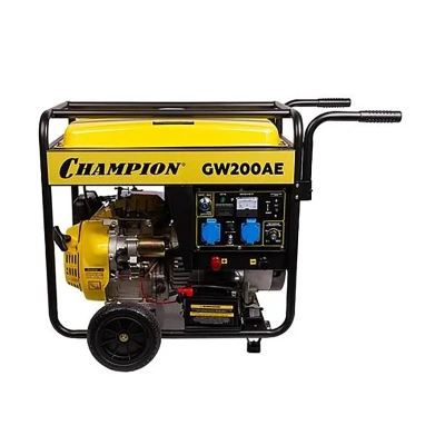 Купить Генератор бензиновый сварочный GW200AE "CHAMPION"