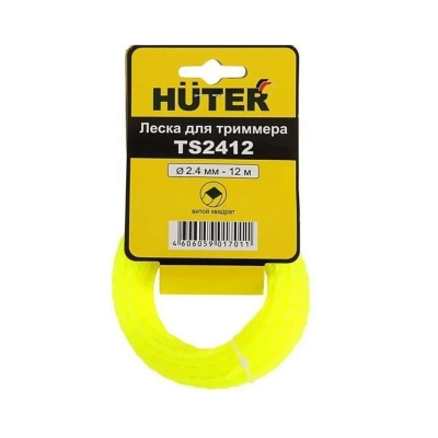 Купить Леска для триммера TS2015 2 мм 15 м витой квадрат (1) "HUTER"