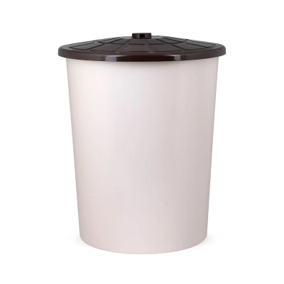 Купить Бак пласт. с крышкой 100 л (бежев.) (1/3) "Альтернатива" м3469