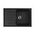 Купить Мойка для кухни врезная искусств. камень GRS-76-308 с крылом 750*490 мм черная (1) "GREENSTONE"