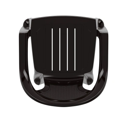 Купить Кресло пласт. "Плетенка" (коричневое) (1/4) "Альтернатива" м8530