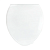Купить Сиденье для унитаза белое (имп. крепеж) (1/8) "Мультипласт"