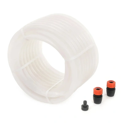 Купить Шланг для полива 1/2" армиров. 3-х слойный прозрачный 25 м (1) "Жук люкс"