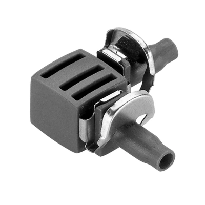 Купить Соединитель-переходник L-образный для шланга 3/16" 4.6 мм (10 шт.) (1/10) "GARDENA" 08381-29.000.00