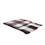 Купить Плед "Пикник" 140*200 см (белый/терракотовый) (1/10) "VLADI HOME"