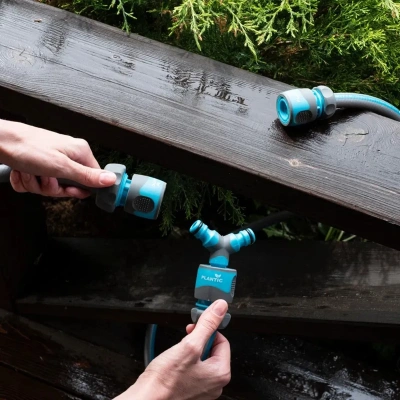 Купить Тройник для соединения шлангов 1/2" - 3/4" - 3/8" (1/10) "PLANTIC LIGHT" 39375-01