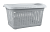Купить Корзина универс. 450*300*250 мм 20 л (светло-серый) (1/12) "Бытпласт"