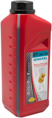 Купить Масло DDE 2-такт минеральное зеленое 1л