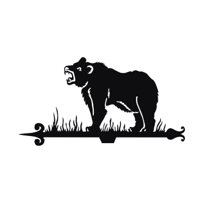 Купить Флюгер средний № 29 "Медведь" 300*400 мм (1) "NEW VICTORIA"