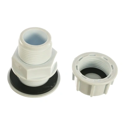 Купить Штуцер в бак с заглушкой и прокладкой 3/4" пласт.(1/10) "MASTERPROF"