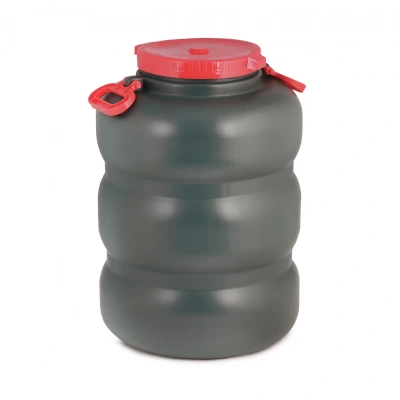 Купить Канистра-бочка пласт. "Байкал-эконом" 50 л с крышкой и ручками (1/4) "Альтернатива" м8327