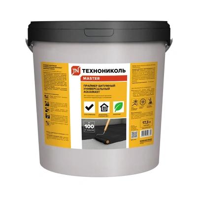 Купить Праймер битумный "AQUAMAST" универс. морозостойкий 17,3 л / 15 кг (1) "Технониколь"