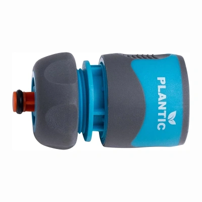 Купить Коннектор для шлангов 1/2" с аквастопом (1/10) "PLANTIC LIGHT" 39369-01