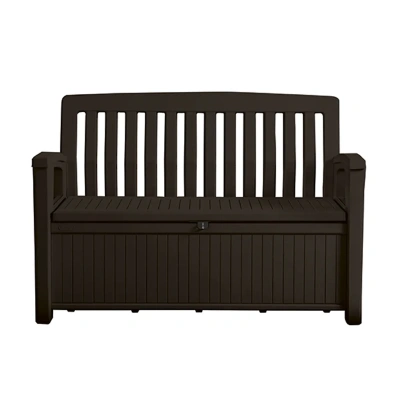 Купить Скамья-сундук пласт. "PATIO BENCH" 138*63*88 см, 227 л (коричневый) "KETER"
